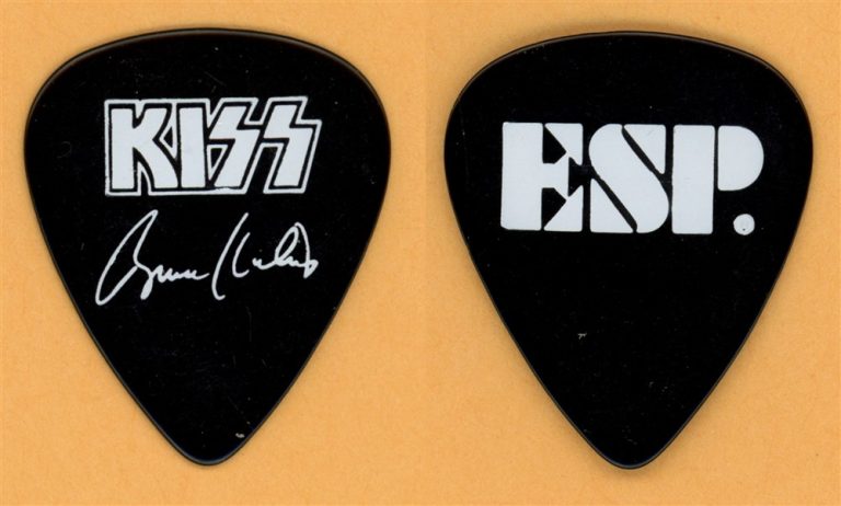 KISS Bruce Kulick Vintage Guitar Pick - ESP PROMO