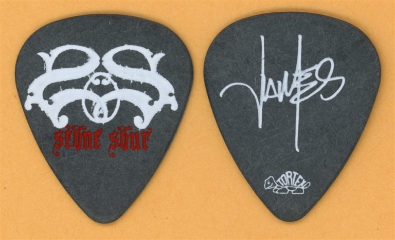 Stone Sour Slipknot James Root Vintage Guitar Pick - 2012 Memorial Tour