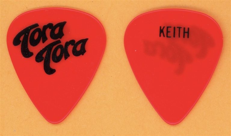 Tora Tora Keith Douglas Vintage Guitar Pick - 1989 Surprise Attack Tour