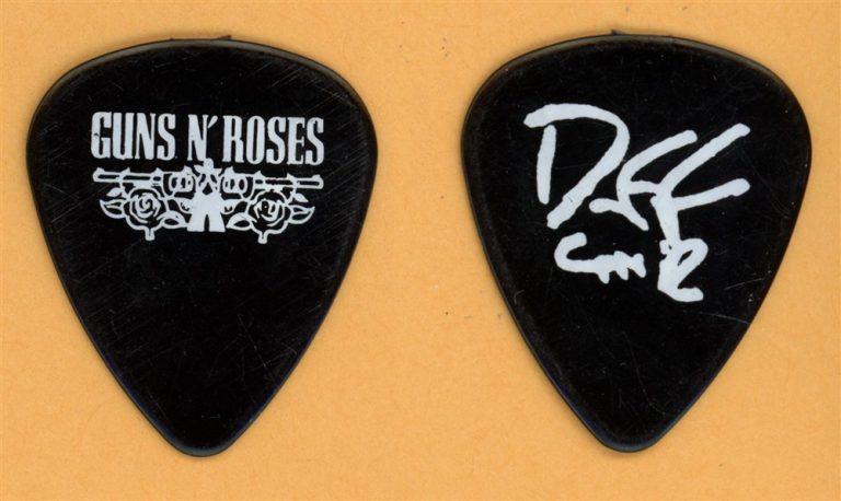 Guns N Roses Duff Vintage Guitar Pick - 1992 Use Your Illusions Tour