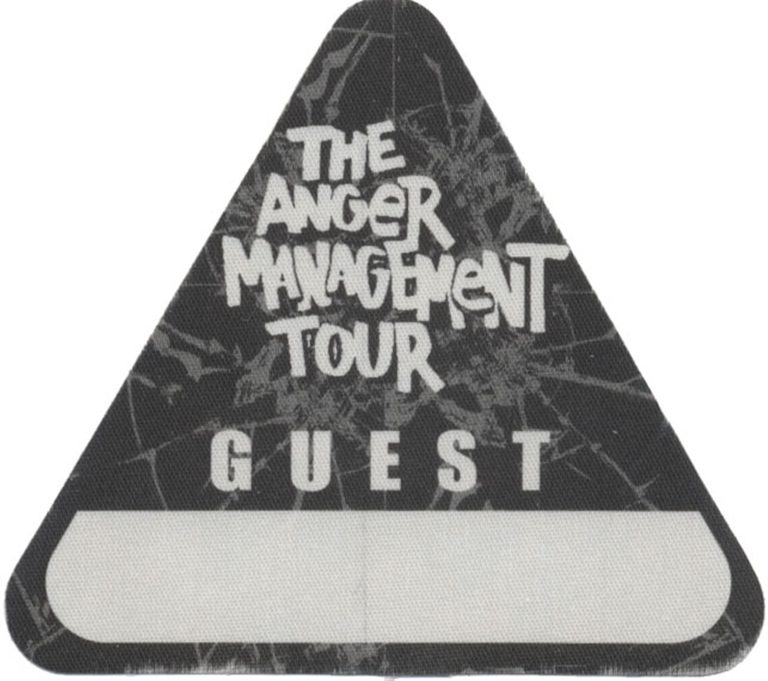 Eminem 2002 Anger Management Concert Tour Guest Backstage Pass