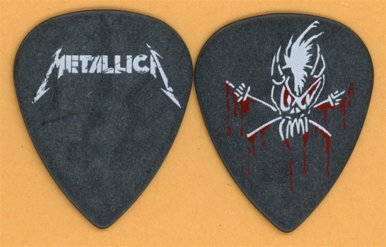 Metallica James Hetfield Vintage Guitar Pick - 2012 Beyond Magnetic Tour