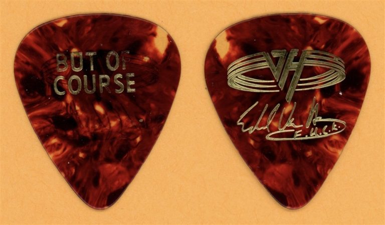 Van Halen EVH Vintage Guitar Pick - 1991 Unlawful Carnal Knowledge Tour - USED