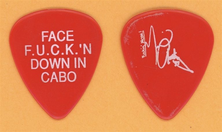 Van Halen Michael Anthony Vintage Guitar Pick - 1993 Right Here Right Now Tour