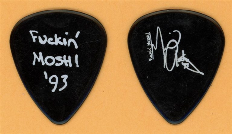 Van Halen Michael Anthony Vintage Guitar Pick - 1993 Right Here Right Now Tour