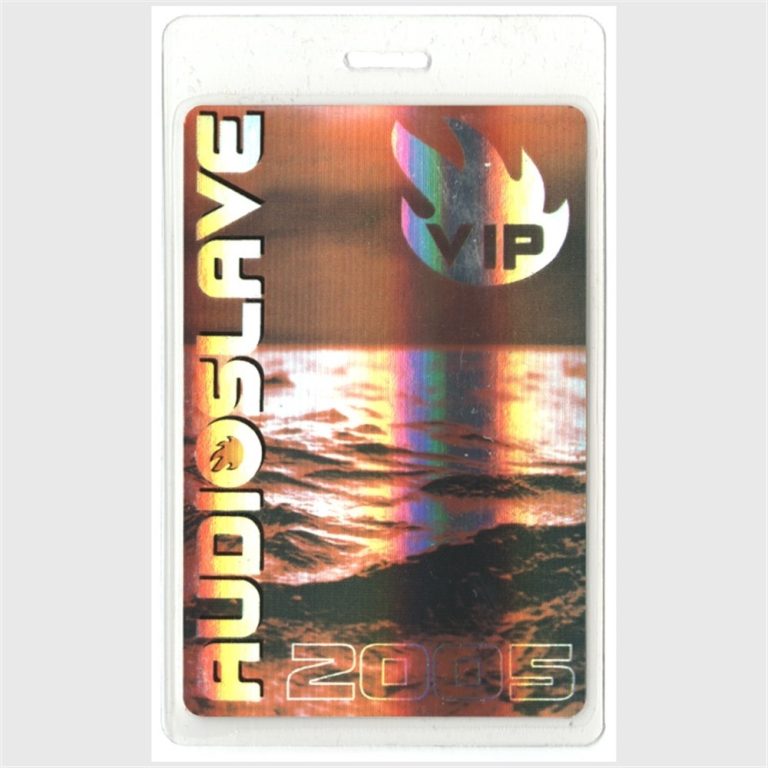 Audioslave 2005 Out of Exile Concert Tour VIPLaminated Backstage Pass