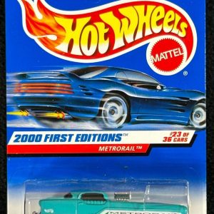 Hot Wheels 2000 First Editions Metrorail #23 of 36 Collector # 083