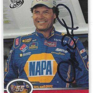 Michael Waltrip Signed 2008 Press Pass Card #36 NASCAR