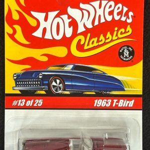 2005 Hot Wheels Classic Series 1 #13/25 1963 T-Bird Spectraflame Magenta