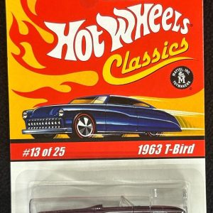 2005 Hot Wheels Classic Series 1 #13/25 1963 T-Bird Spectraflame Purple