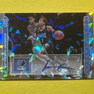 2022-23 PHOTOGENIC KENNEDY CHANDLER ROOKIE AUTO /75 #RS-KCM GRIZZLIES RC