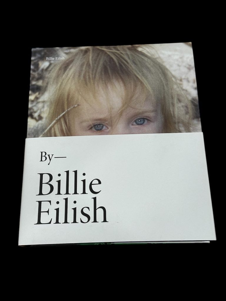 Billie Eilish Birds Of A Feather Singer Signed Autograph Photograph Book JSA