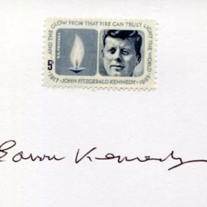 Eamon Kennedy Dallas Times Herald Photographer JFK Assassinatio Signed Autograph