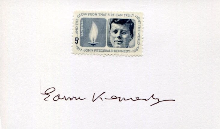 Eamon Kennedy Dallas Times Herald Photographer JFK Assassinatio Signed Autograph