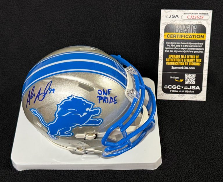 Alex Anzalone Signed & Inscribed 