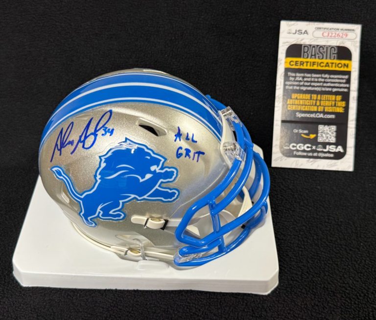 Alex Anzalone Signed & Inscribed 