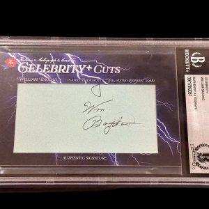 William Bagdad The Astro-Zombies Signed Autograph BAS Beckett Slab # 1/1