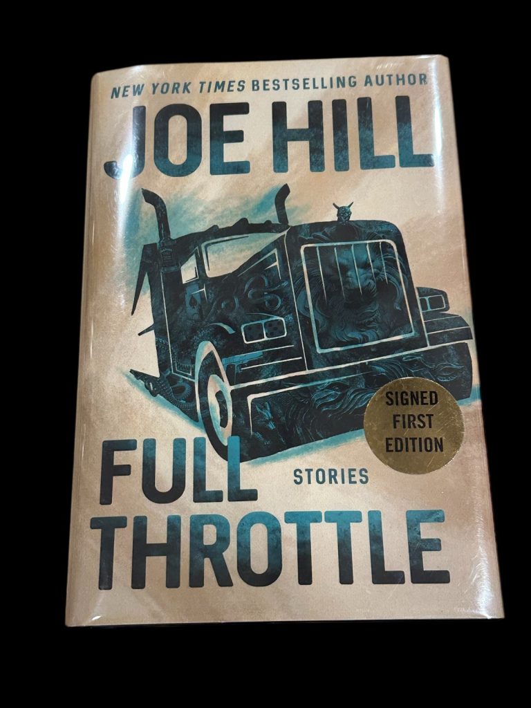 Joe Hill Full Throttle Son Of Stephen King Signed Autograph 1st Edition Book