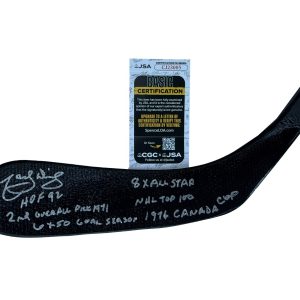 Marcel Dionne Signed Multi-Inscribed Los Angeles Kings Stat Stick JSA COA