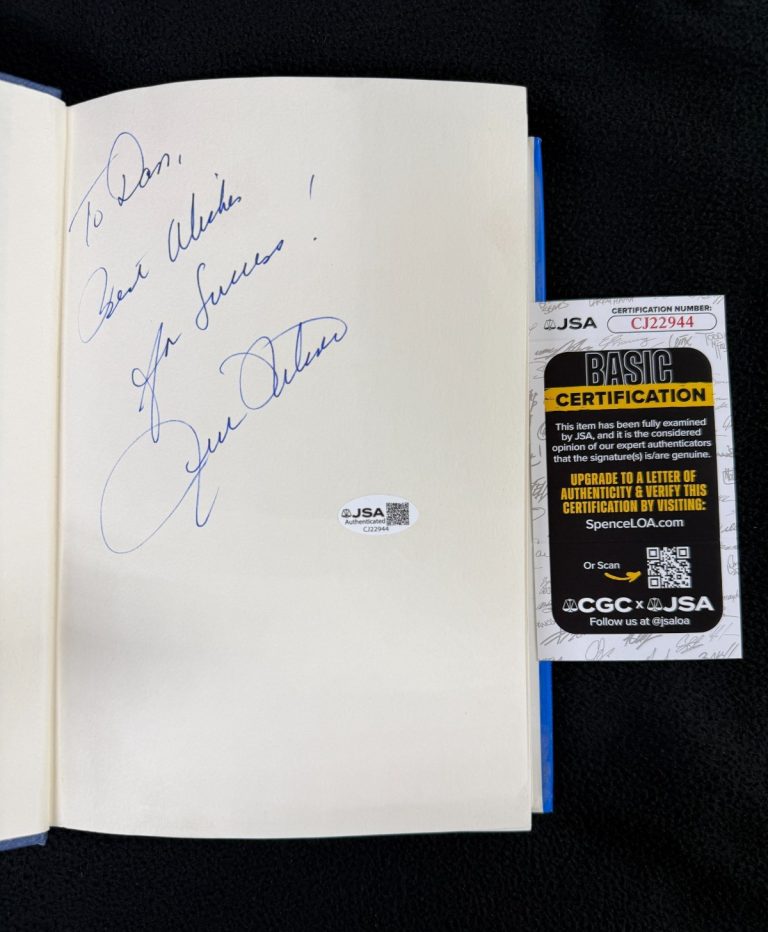 Rick Pitino Signed Kentucky Wildcats Full Court Pressure Book To Dan JSA COA