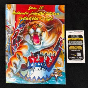 John Vanbiesbrouck Signed Florida Panthers Collectibles Catalog JSA COA