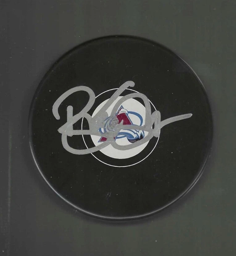 Brad Stuart Signed Colorado Avalanche Puck