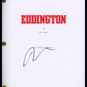 Ari Aster "Eddington" Director AUTOGRAPH Signed Complete Script Screenplay ACOA