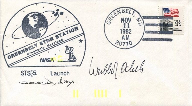 Wubbo Ockels 1st Dutch In Space ESA Astronaut STS-61-A Signed Autograph FDC
