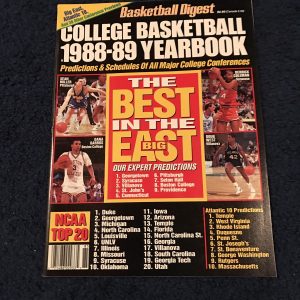 Basketball Digest 1988 College Basketball YEARBOOK Derrick Coleman Cover