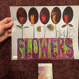 Awesome Charlie Watts Signed Autographed 11 By 14 Photo JSA Rolling Stones