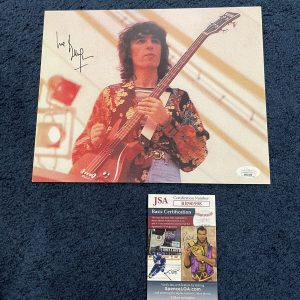 Awesome Bill Wyman Signed Autographed 8 By 10 Photo JSA Rolling Stones