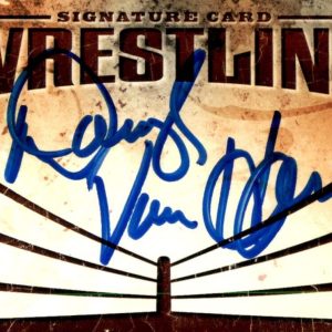 Daryl Van Horne Signed SMW Wrestling Signature Autograph Card James Mitchell