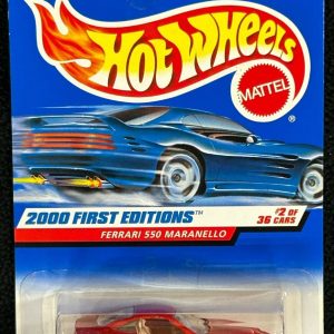 Hot Wheels 2000 First Editions Ferrari 550 Maranello  #2 of 36 Collector #062
