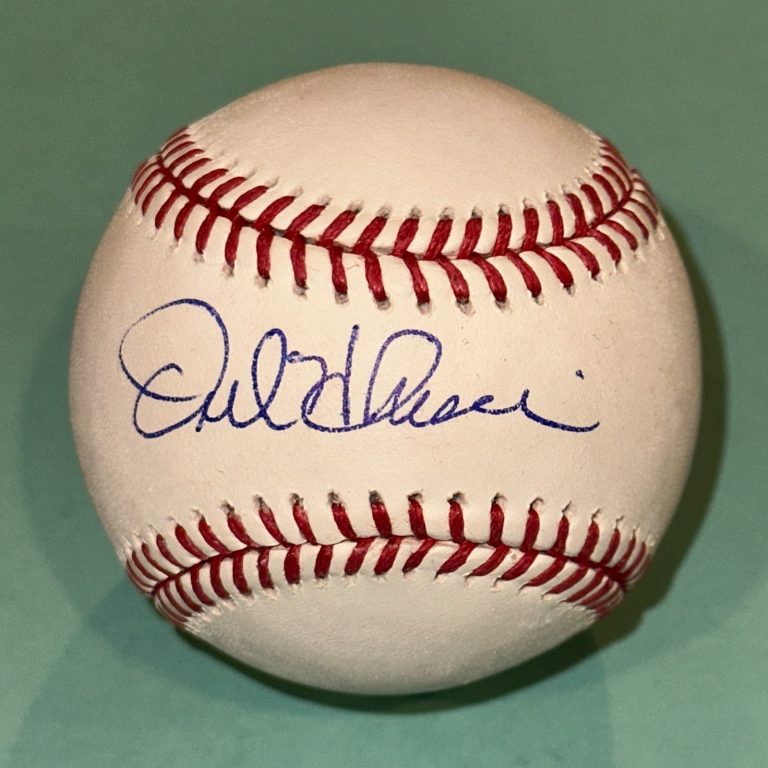 OREL HERSHISER (L.A. Dodgers) Signed Official MLB Baseball Beckett (BAS)