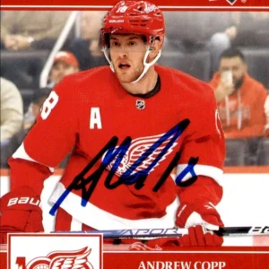 Andrew Copp Signed 2025/26 Upper Deck Detroit Red Wings Centennial Card #29