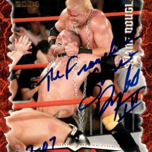 Shane Douglas Signed 2004 Pacific TNA Card #14 WWE WWF