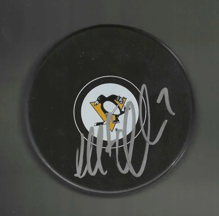 Matt Cullen Signed Pittsburgh Penguins Puck