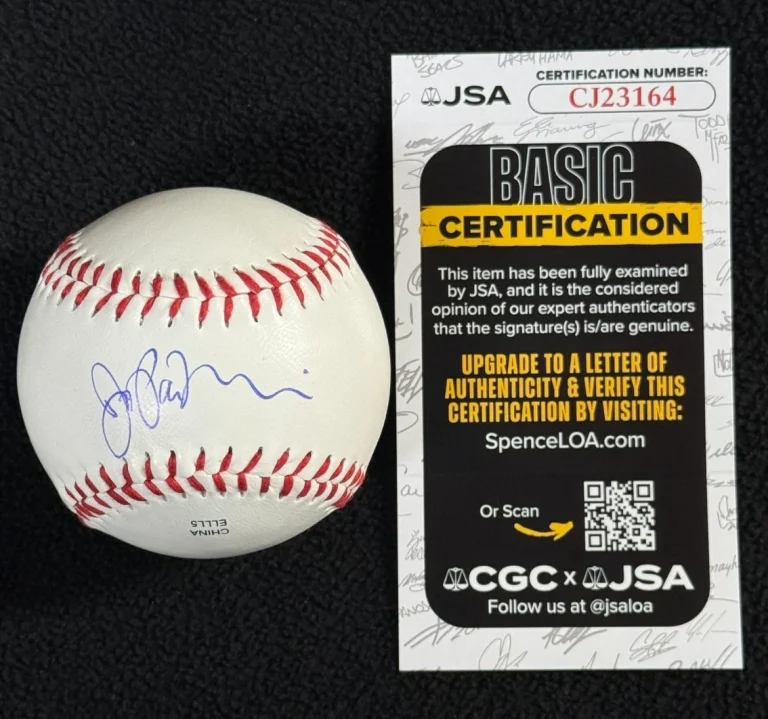 Jon Paul Morosi Signed MLB Network Baseball JSA COA JP J.P.