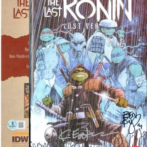 TMNT Last Ronin Lost Years #1 Variant Cover C IDW SIGNED Kevin Estman Ben Bishop