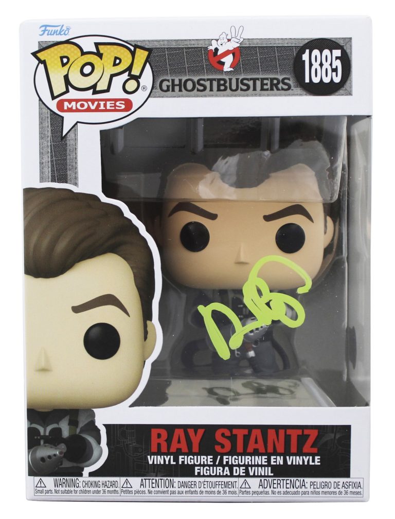 Dan Aykroyd Ghostbusters 2 Signed #1885 Ray Stantz Funko Pop Vinyl Figure BAS W