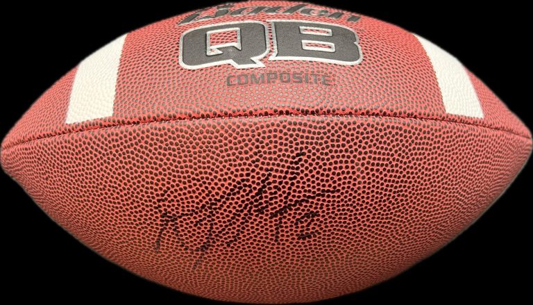 D.J. Moore Signed Football PSA Autographed