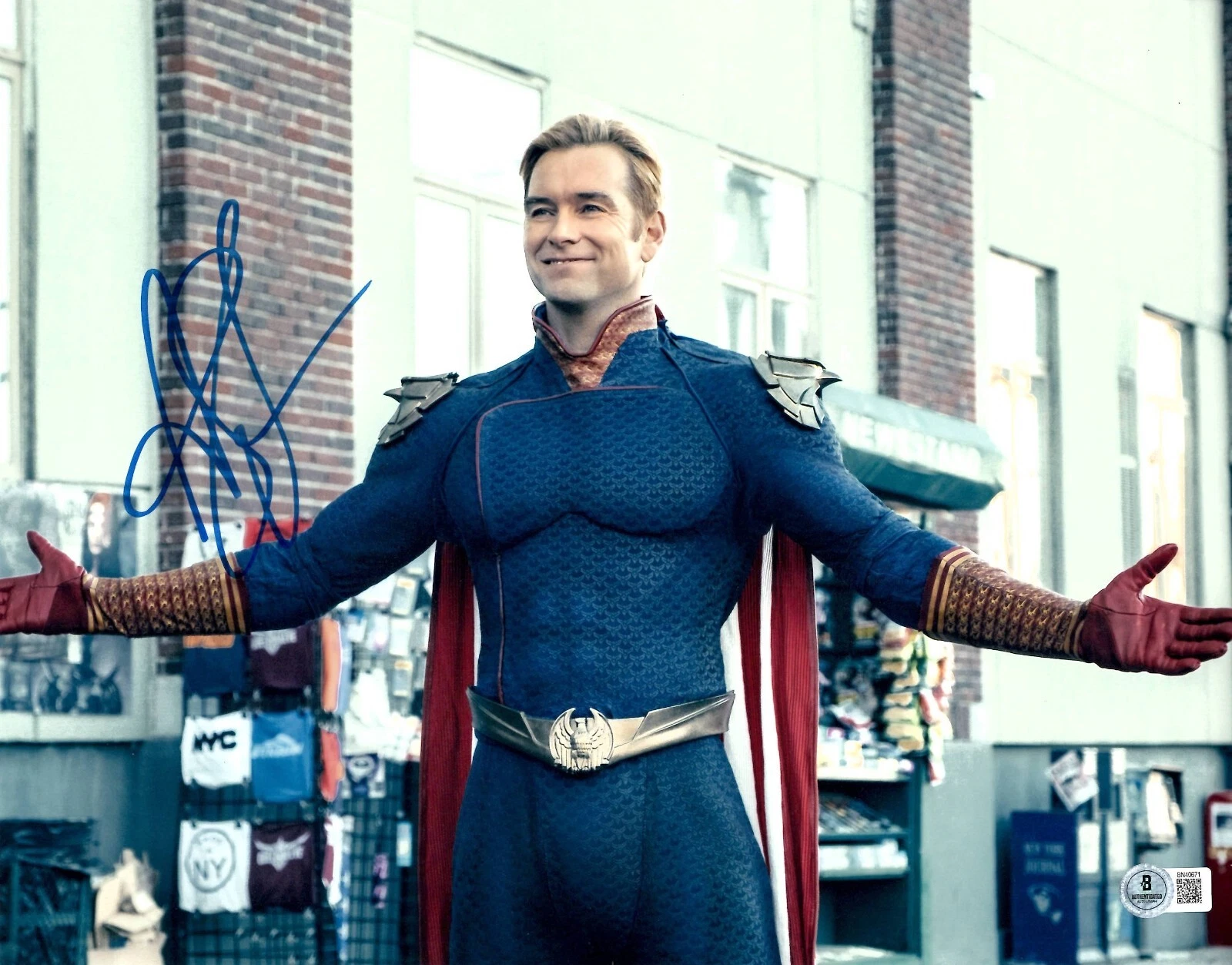 Antony Starr Signed 11x14 Photo The Boys Homelander Authentic Autograph ...