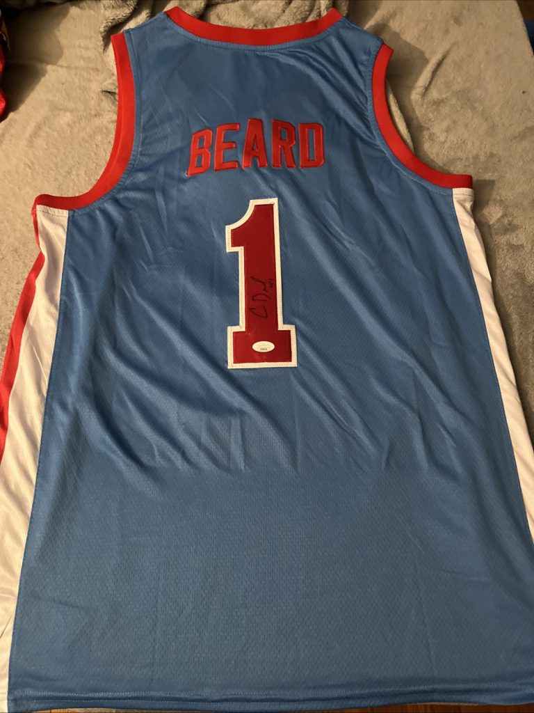 Ole Miss Rebels Chris Beard Signed Custom Basketball Jersey JSA CERTIFIED COACH