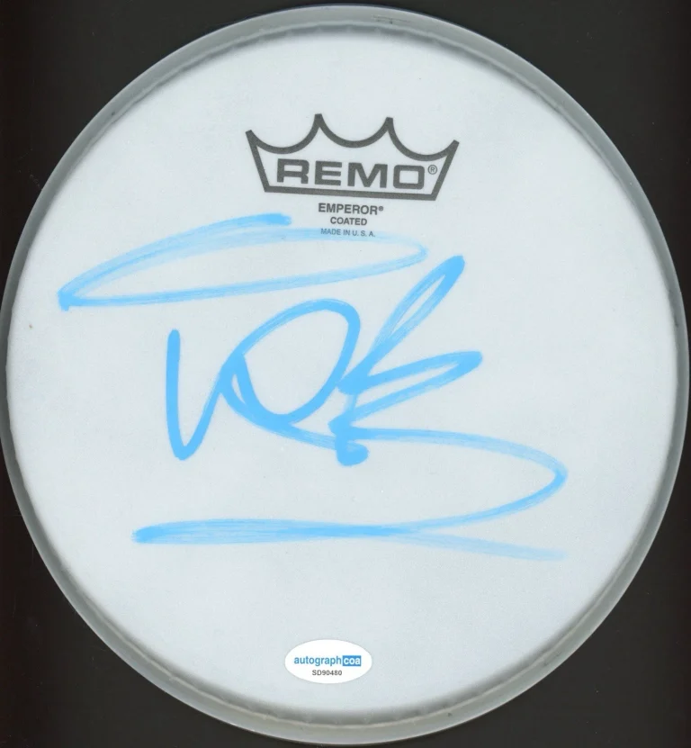 Vanilla Ice Signed Autographed Drum Head Ice Ice Baby Rapper Music ACOA