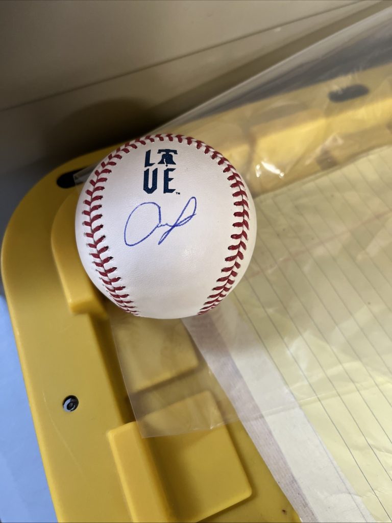 PHILADELPHIA PHILLIES- ANDREW PAINTER SIGNED AUTOGRAPH BALL JSA COA CITY CONNECT