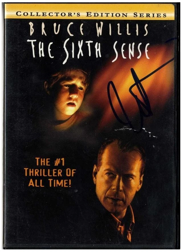 Haley Joel Osment Signed Autographed Sixth Sense DVD