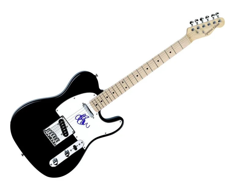 Jessica Simpson Autographed Signed Guitar