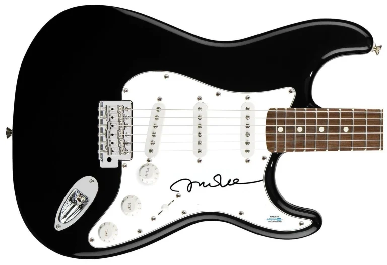 Albert Lee Signed Autographed Guitar ACOA
