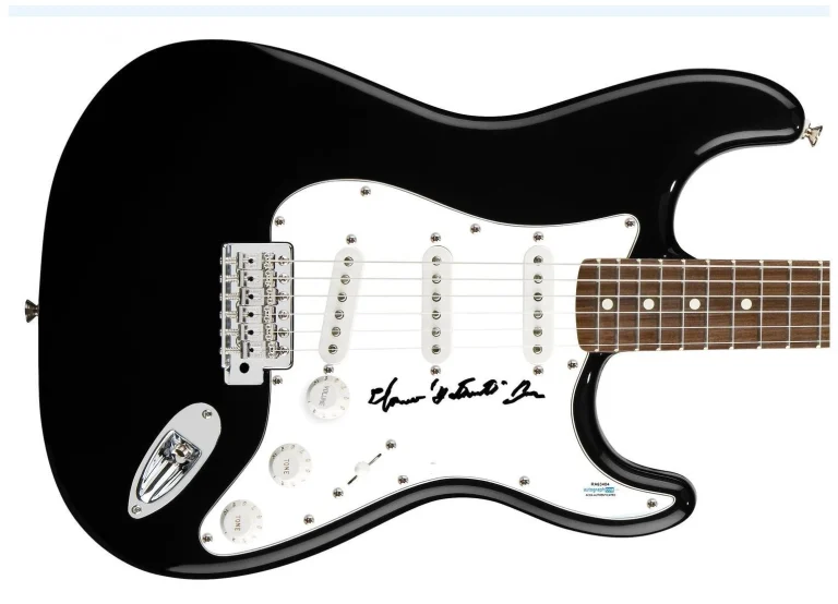 Clarence Gatemouth Brown Signed Autographed Guitar ACOA
