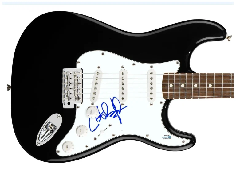 Dave Matthews Band Carter Beauford Signed Autographed Guitar ACOA